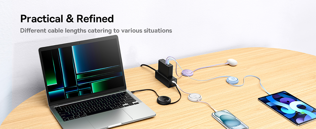 Baseus 100W Free2 Draw Mini Both